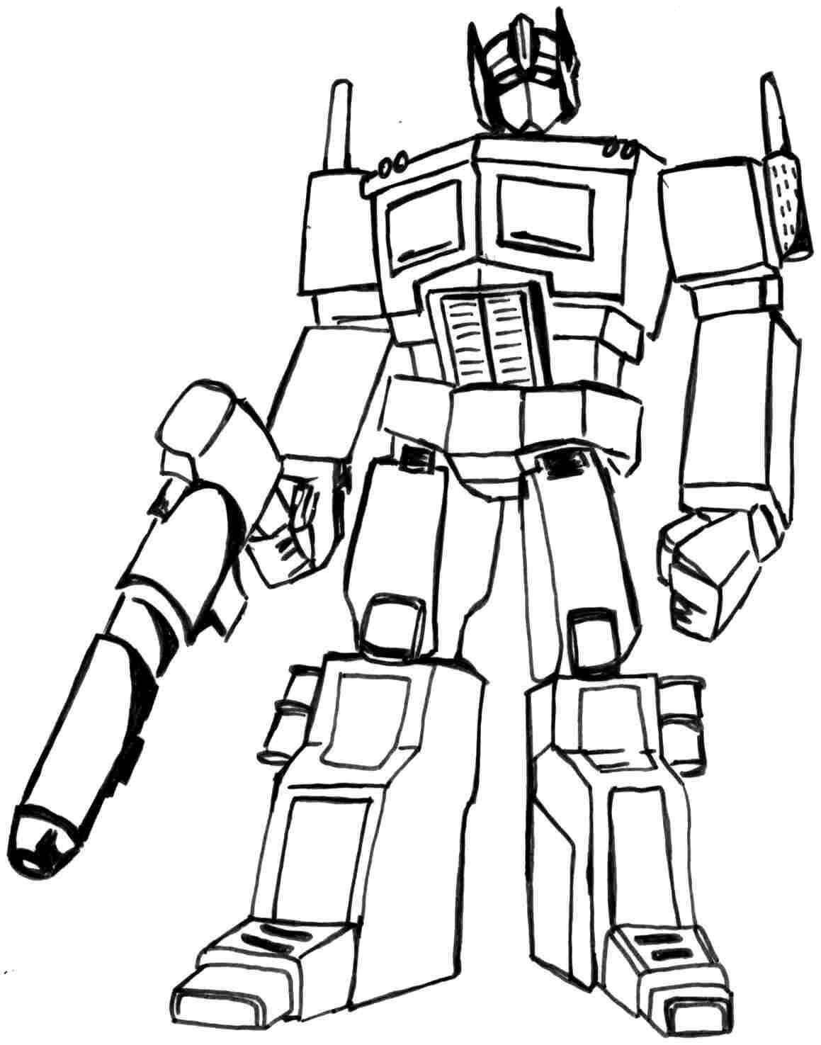 Transformers Coloring Pages Printable Coloring Pages