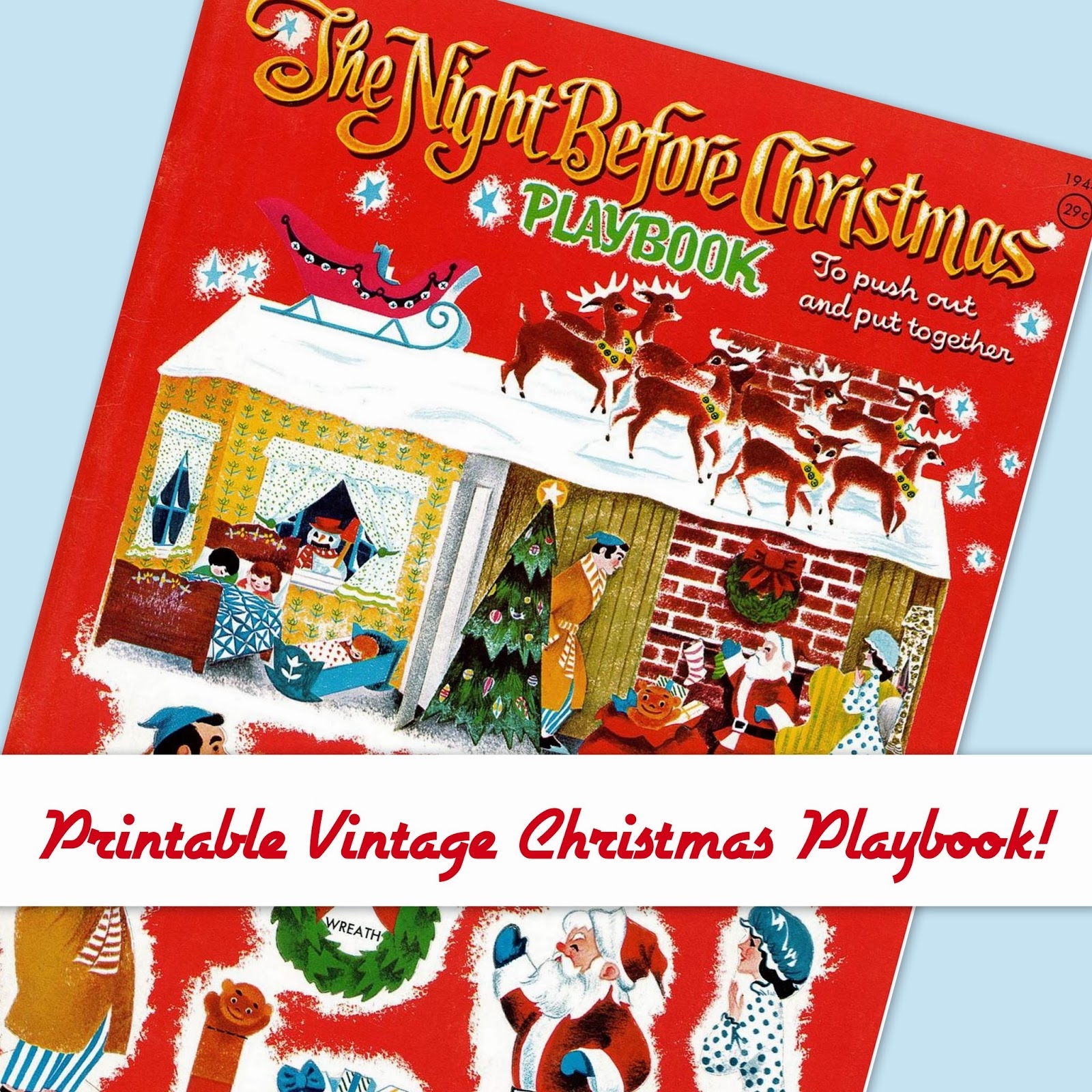 Free Vintage Christmas Printables