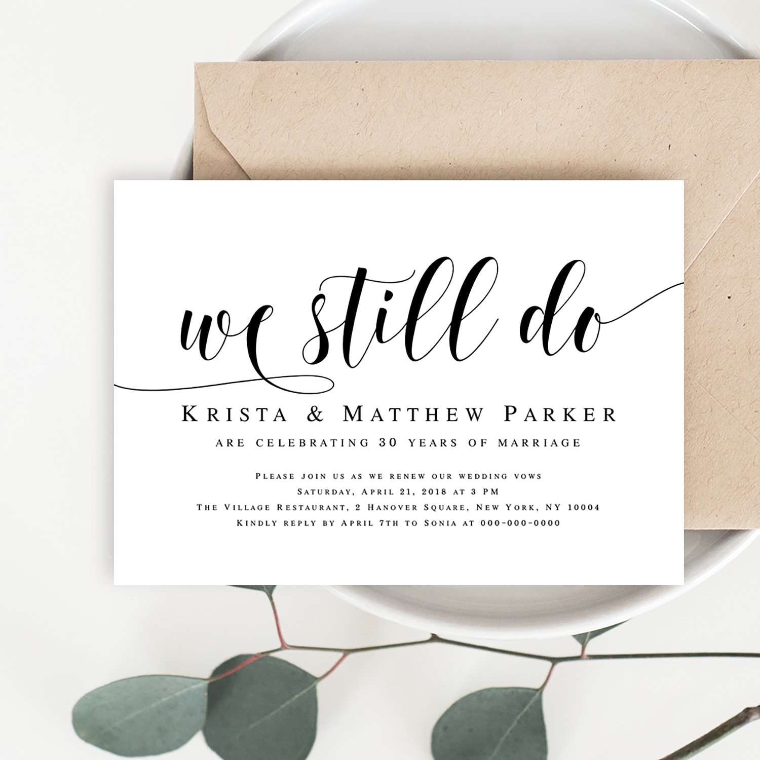 Vow Renewal Invitation Template Download We Still Do Invitations Vow Renewal Invite Template Invitation Instant Wedding Printables Pdf Vm31 Etsy