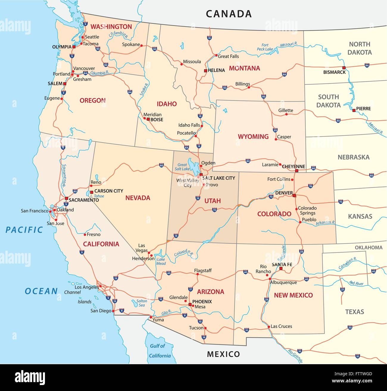 Printable Us Road Maps Free