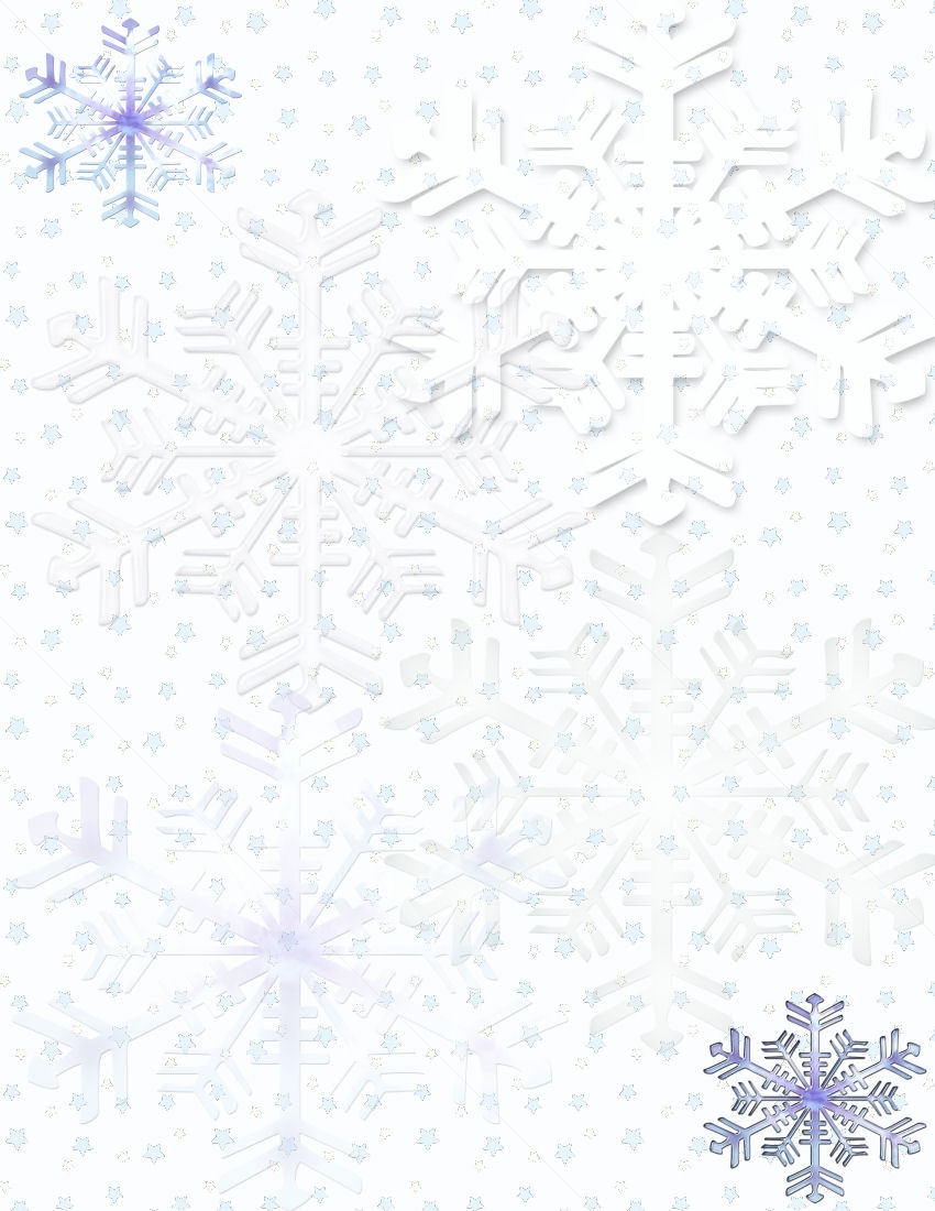 Winter Stationery Theme Downloads Pg 1