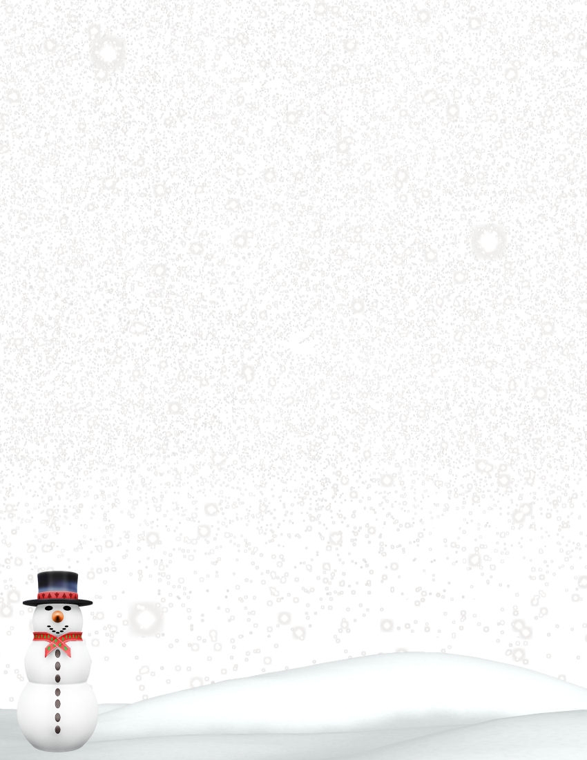 Winter Stationery Theme Downloads Pg 1