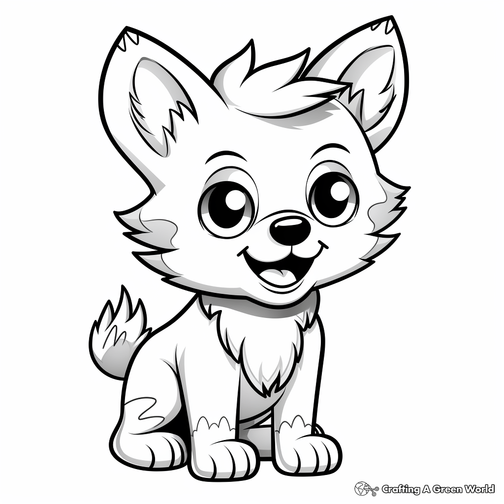 Free Printable Wolf Coloring Pages