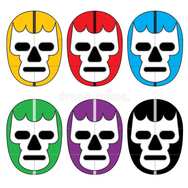 Wrestling Masks Stock Illustrations 117 Wrestling Masks Stock Illustrations Vectors Clipart Dreamstime